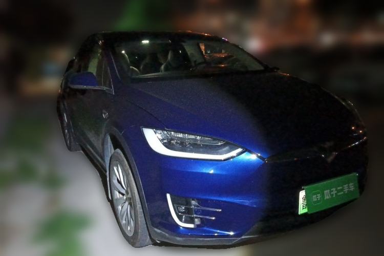 Used Tesla Model X 2016 X 90D Front Right 45 Deg