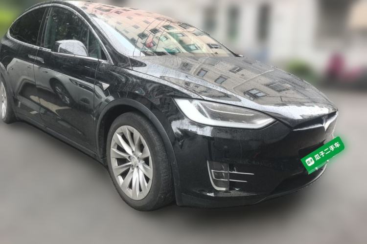 Used Tesla Model X 2016 X 75D Front Right 45 Deg