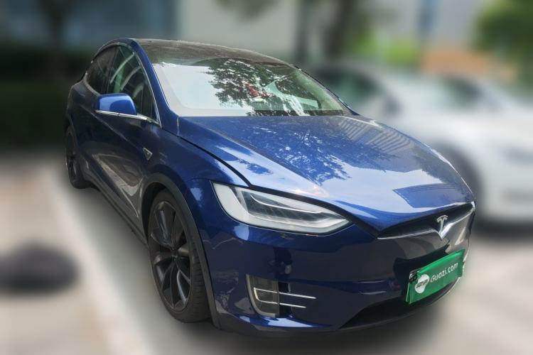 Used Tesla Model X 2016 X P90D Front Right 45 Deg