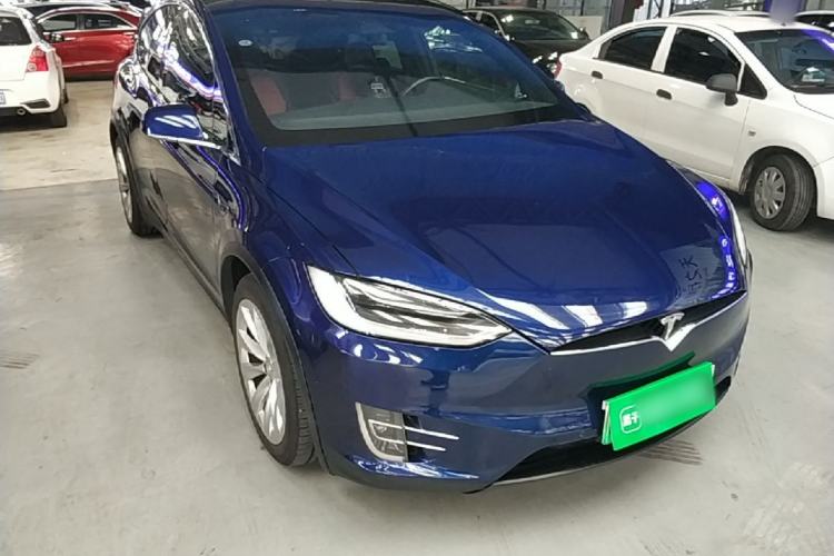 Used Tesla Model X 2016 X 75D Front Right 45 Deg