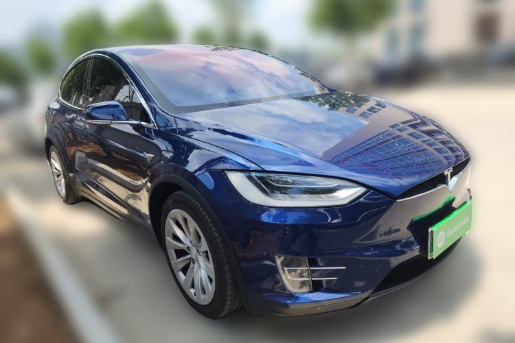 Used Tesla Model X 2016 X 90D Front Right 45 Deg