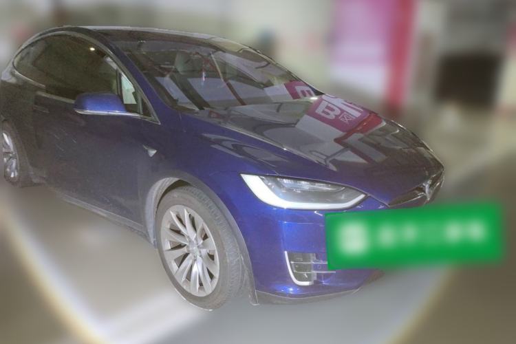 Used Tesla Model X 2016 X 75D Front Right 45 Deg