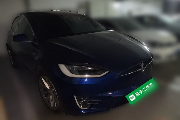 Used Tesla Model X 2016 X 90D Front Right 45 Deg