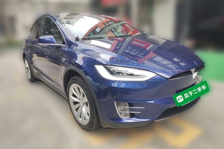 Used Tesla Model X 2016 X 75D Front Right 45 Deg