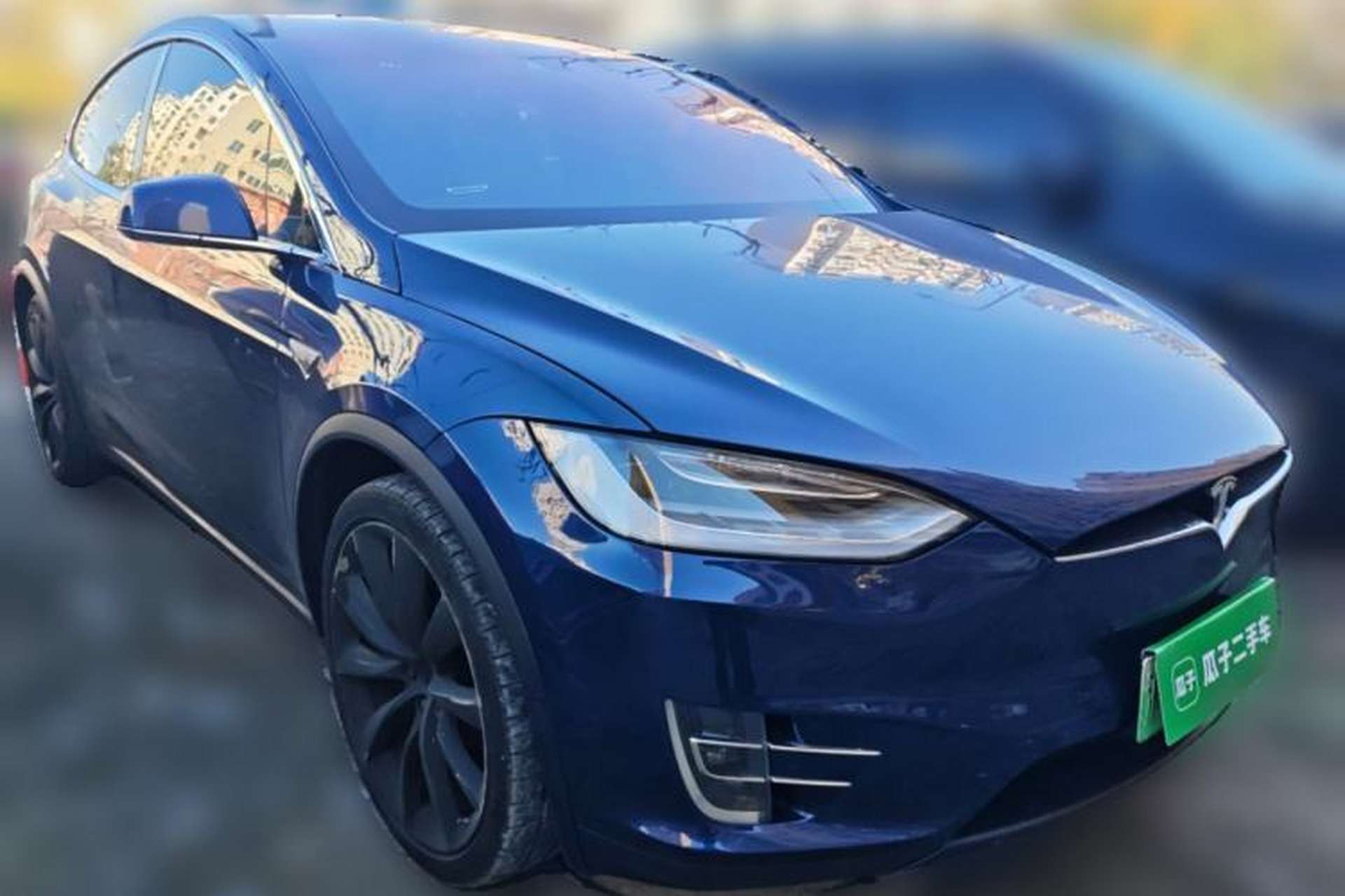 Used Tesla Model X 2016 X P90D Front Right 45 Deg