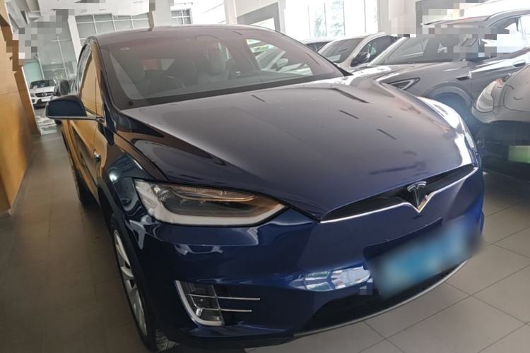 Used Tesla Model X 2016 X 75D Front Right 45 Deg