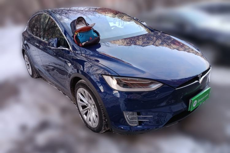 Used Tesla Model X 2016 X 75D Front Right 45 Deg