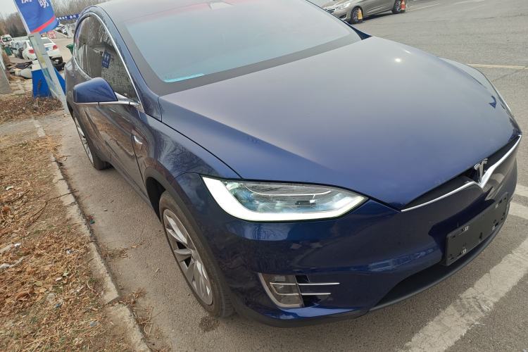 Used Tesla Model X 2016 X 75D Front Right 45 Deg