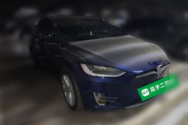Used Tesla Model X 2016 X 90D Front Right 45 Deg
