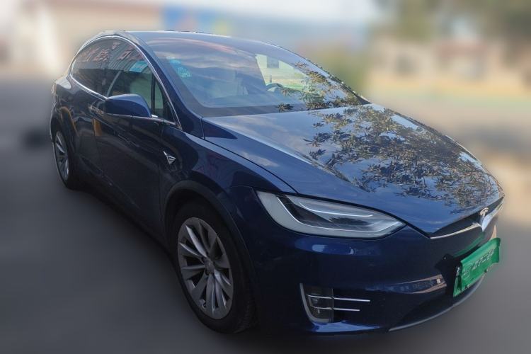 Used Tesla Model X 2016 X 75D Front Right 45 Deg
