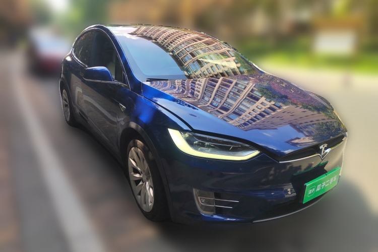 Used Tesla Model X 2016 X 90D Front Right 45 Deg
