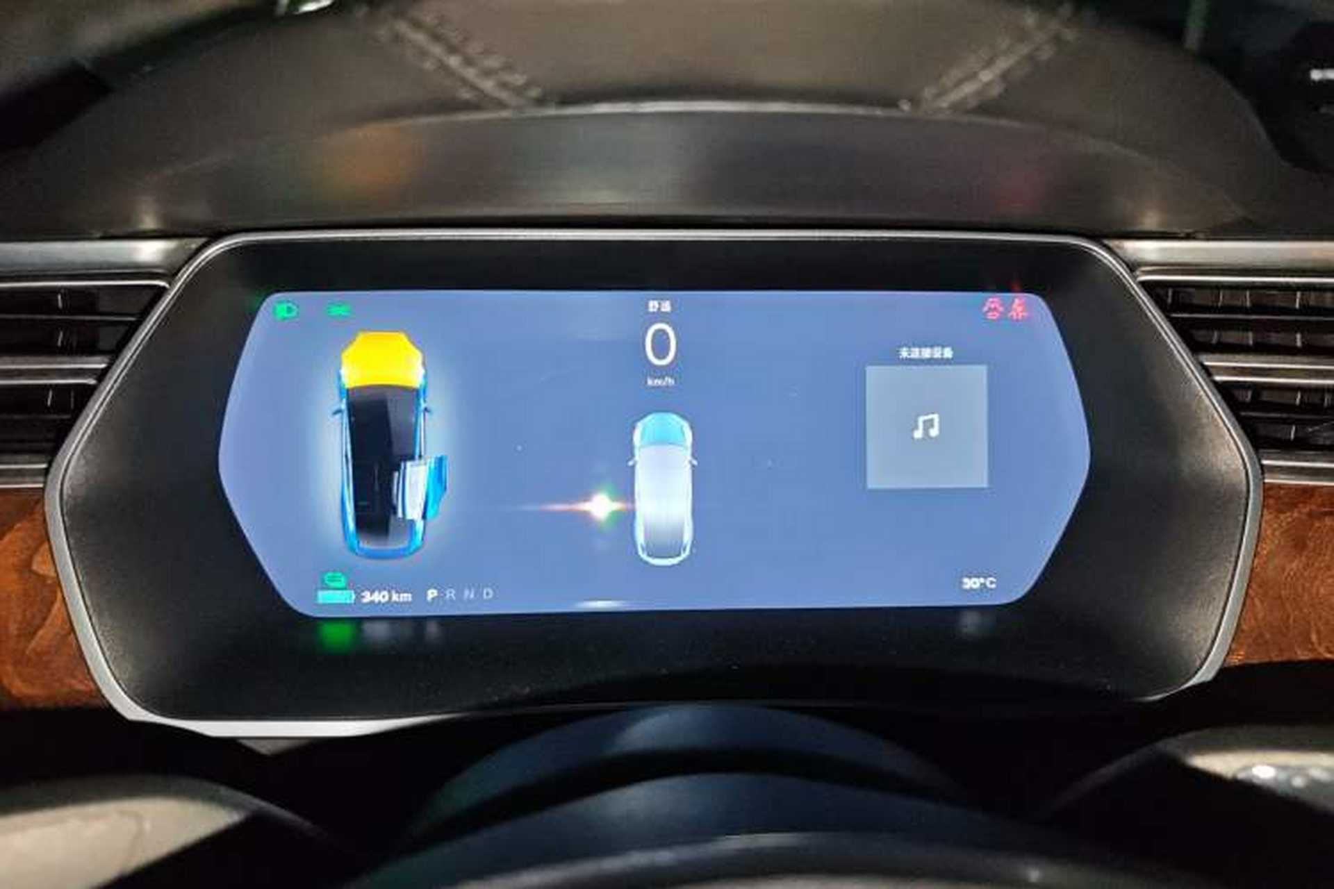Used Tesla Model X 2016 X 90D Instrument Cluster