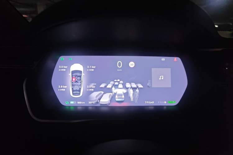 Used Tesla Model X 2016 X 60D Instrument Cluster