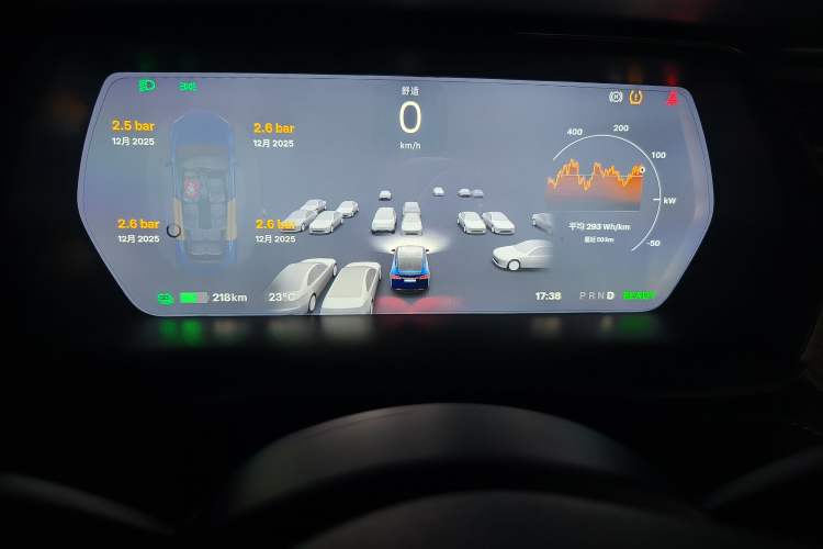 Used Tesla Model X 2016 X P100D Performance High-Performance Edition Instrument Cluster