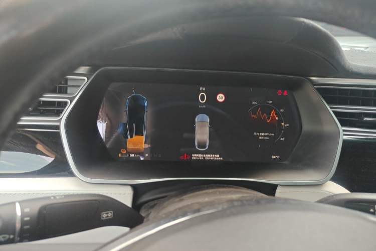 Used Tesla Model X 2016 X 75D Instrument Cluster