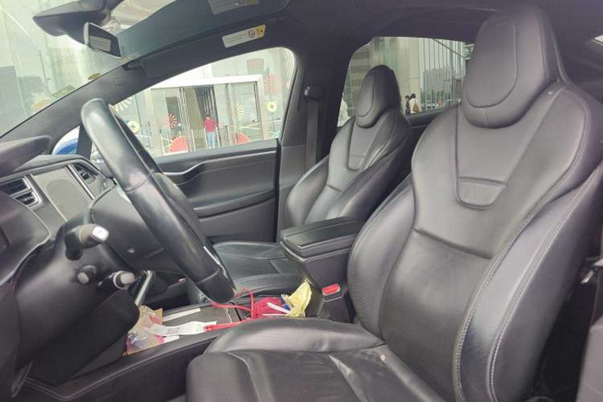 Used Tesla Model X 2016 X P100D Performance High-Performance Edition Left Front Seat