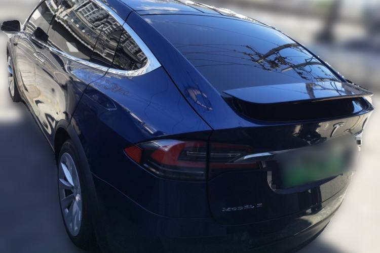 Used Tesla Model X 2016 X 90D Rear Left 45 Deg