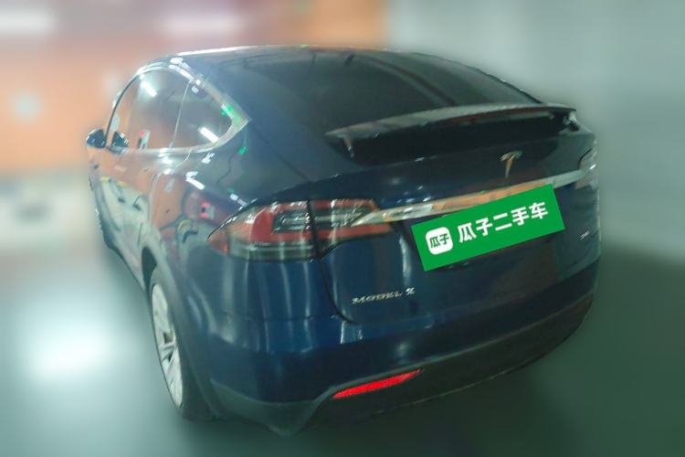 Used Tesla Model X 2016 X 90D Rear Left 45 Deg
