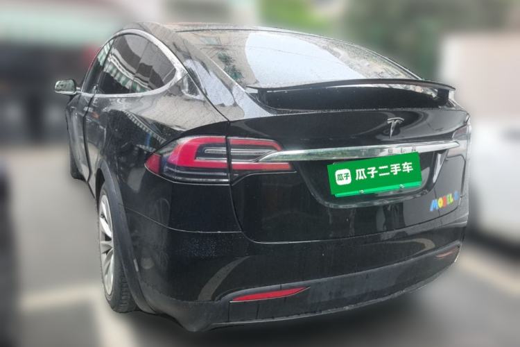 Used Tesla Model X 2016 X 75D Rear Left 45 Deg
