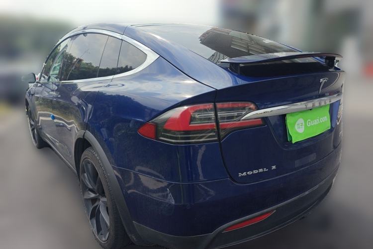 Used Tesla Model X 2016 X P100D Performance High-Performance Edition Rear Left 45 Deg
