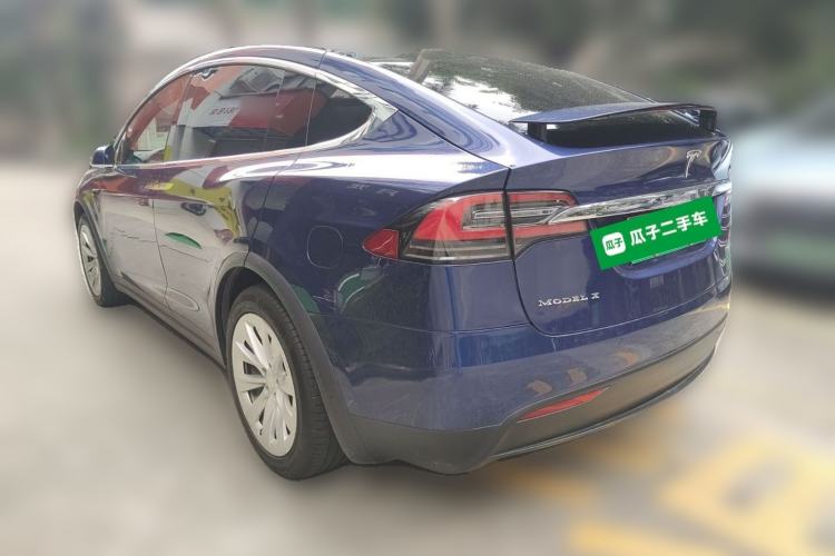 Used Tesla Model X 2016 X 75D Rear Left 45 Deg