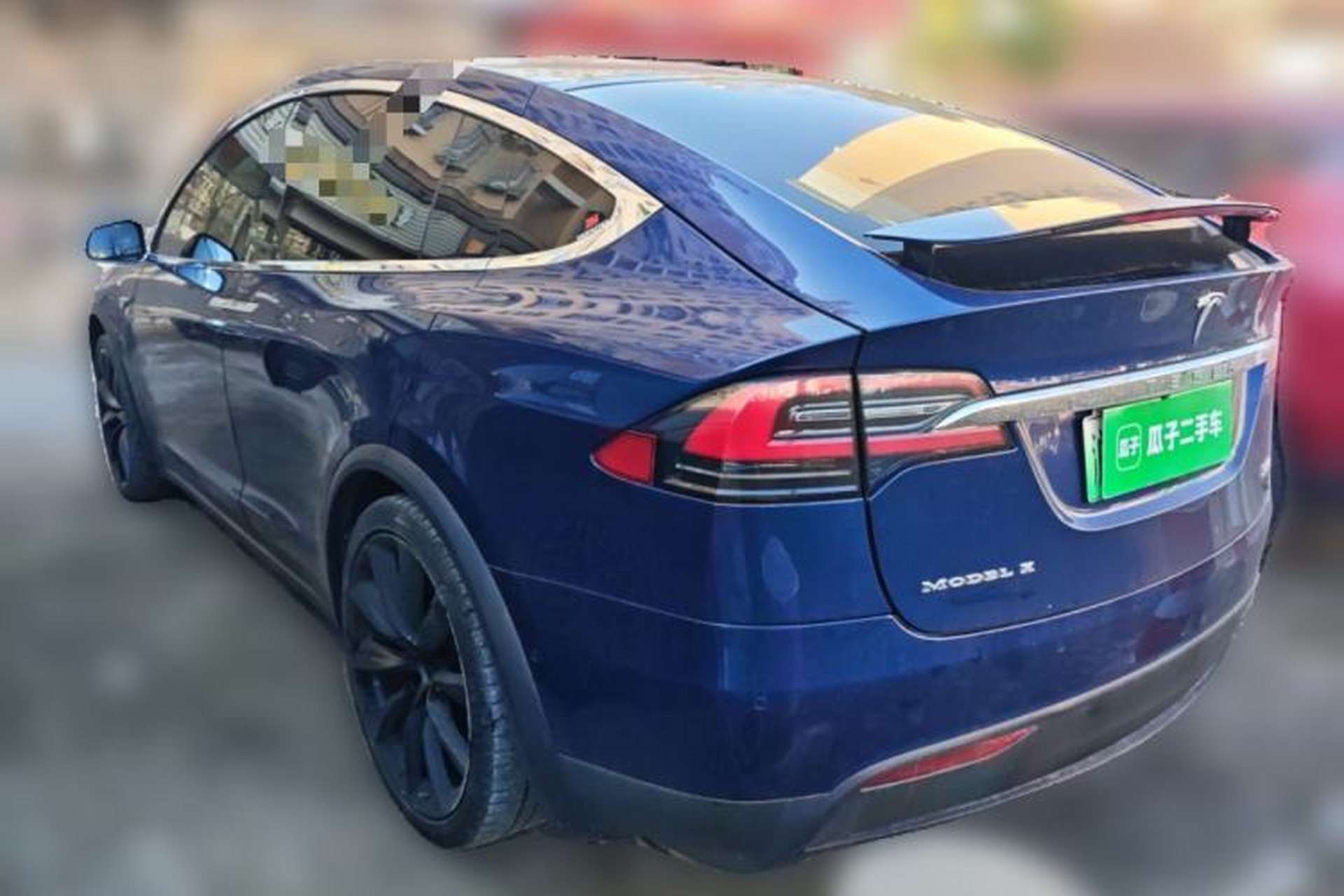 Used Tesla Model X 2016 X P90D Rear Left 45 Deg
