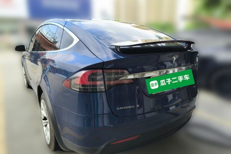 Used Tesla Model X 2016 X 90D Rear Left 45 Deg