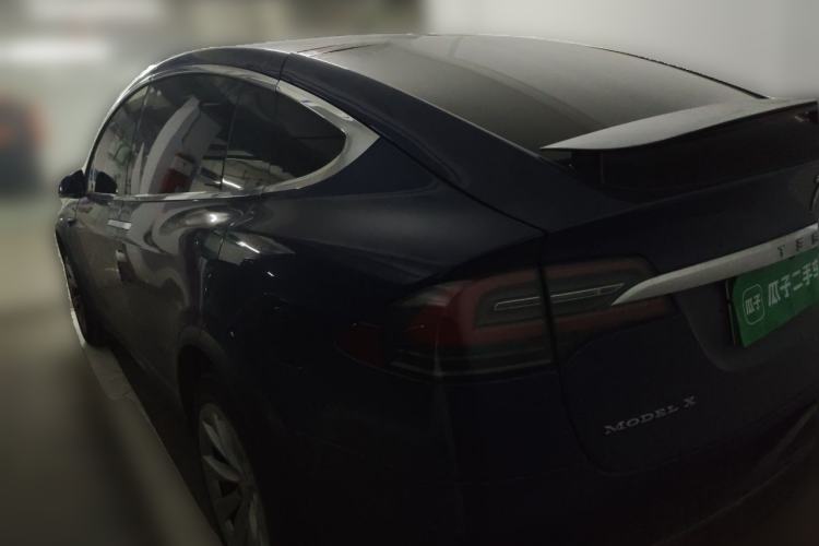 Used Tesla Model X 2016 X 75D Rear Left 45 Deg
