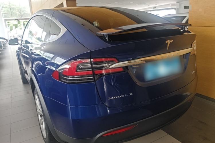 Used Tesla Model X 2016 X 75D Rear Left 45 Deg