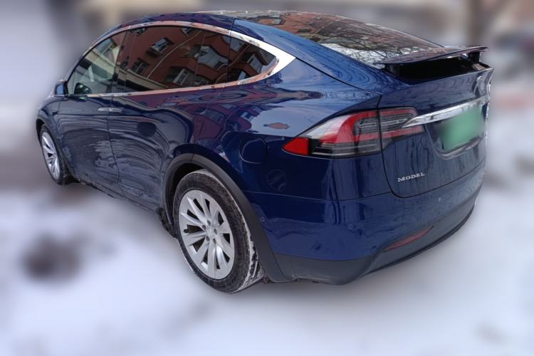 Used Tesla Model X 2016 X 75D Rear Left 45 Deg