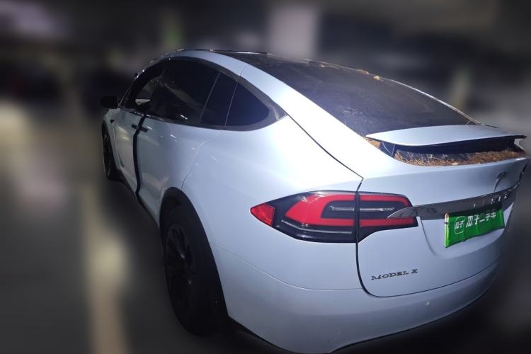 Used Tesla Model X 2016 X 60D Rear Left 45 Deg
