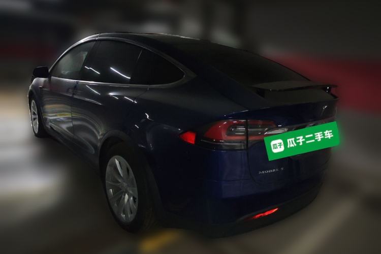 Used Tesla Model X 2016 X 90D Rear Left 45 Deg