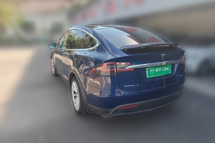 Used Tesla Model X 2016 X 75D Rear Left 45 Deg