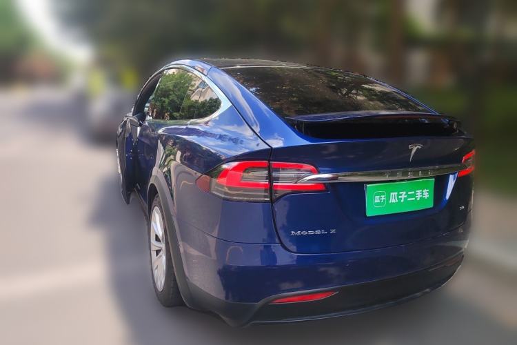 Used Tesla Model X 2016 X 90D Rear Left 45 Deg