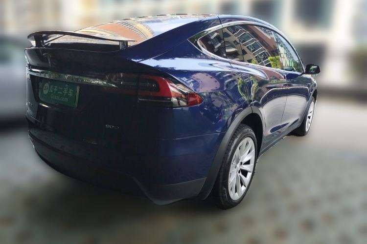 Used Tesla Model X 2016 X 90D Rear Right 45 Deg
