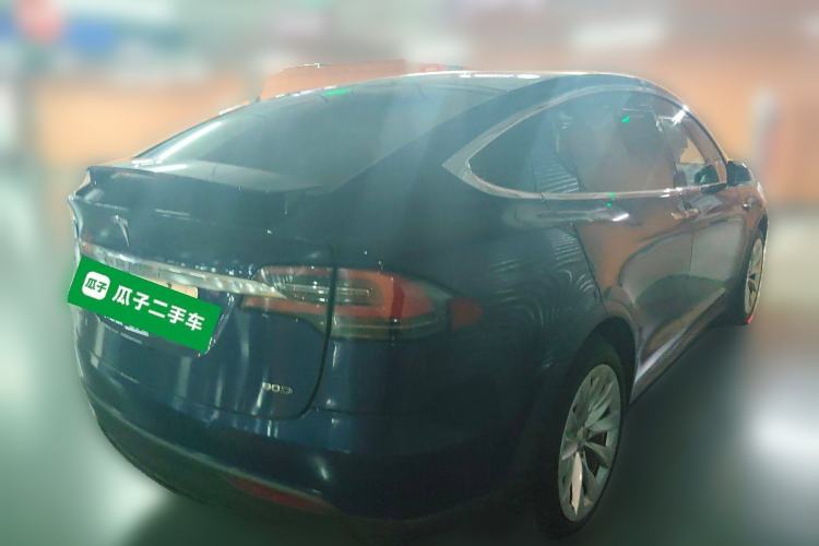 Used Tesla Model X 2016 X 90D Rear Right 45 Deg