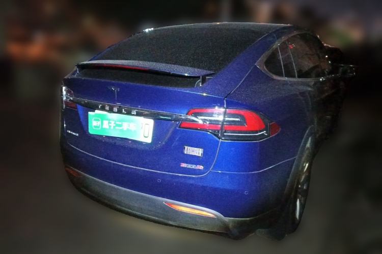 Used Tesla Model X 2016 X 90D Rear Right 45 Deg