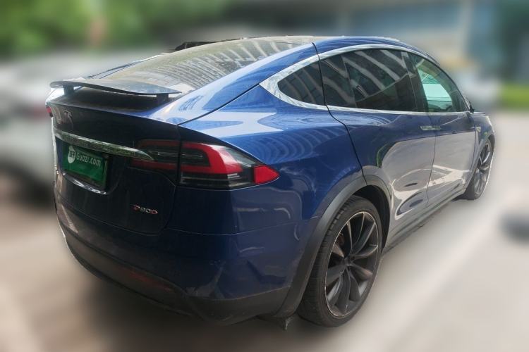 Used Tesla Model X 2016 X P90D Rear Right 45 Deg