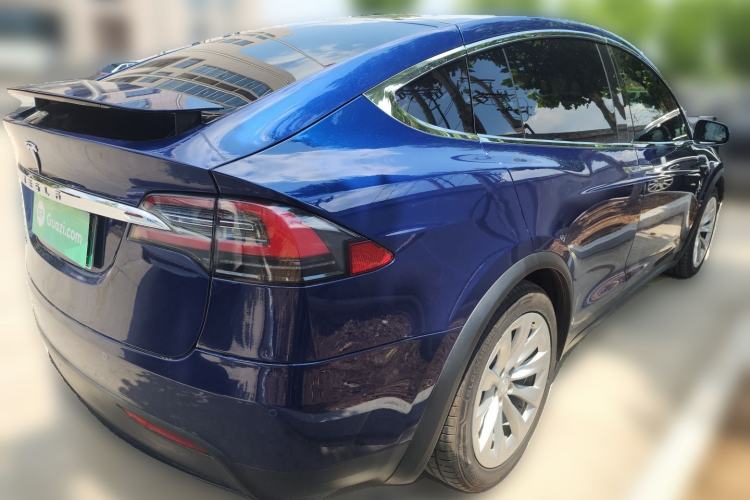 Used Tesla Model X 2016 X 90D Rear Right 45 Deg