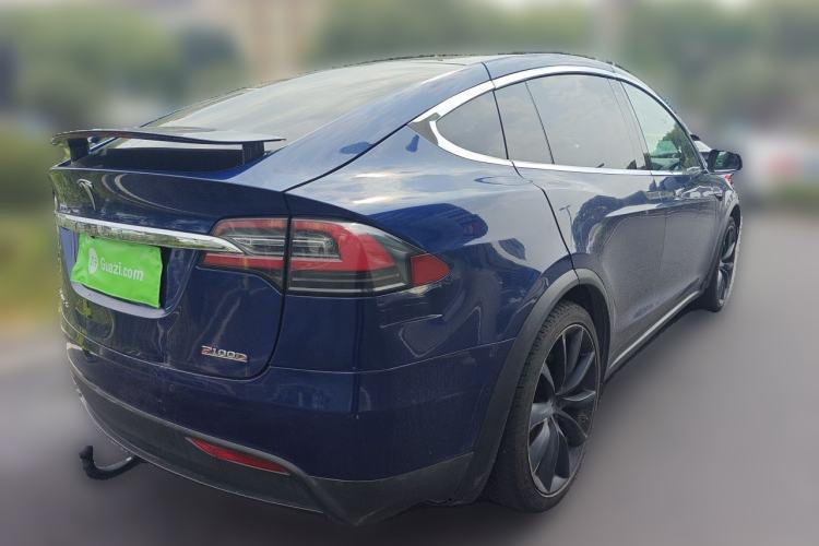 Used Tesla Model X 2016 X P100D Performance High-Performance Edition Rear Right 45 Deg