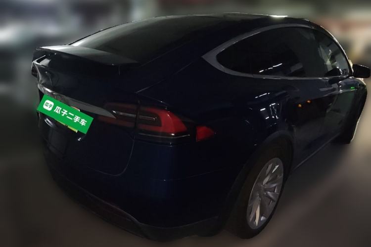 Used Tesla Model X 2016 X 90D Rear Right 45 Deg