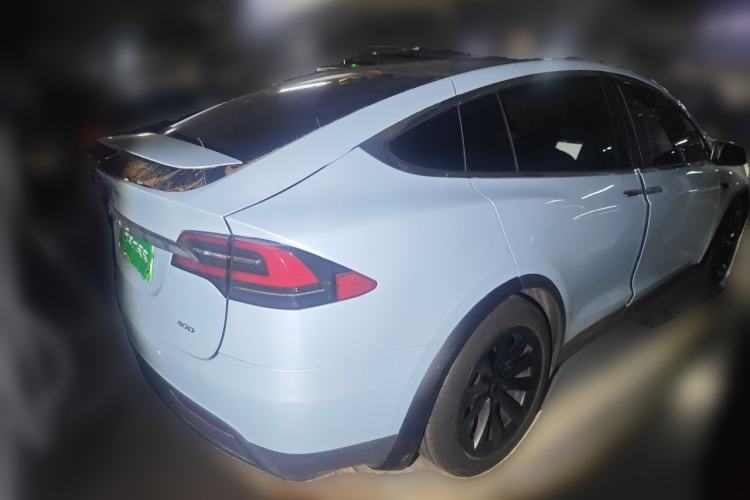 Used Tesla Model X 2016 X 60D Rear Right 45 Deg