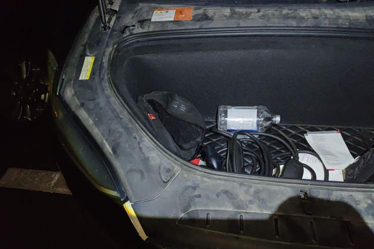 Used Tesla Model X 2016 X 90D Engine Bay Right