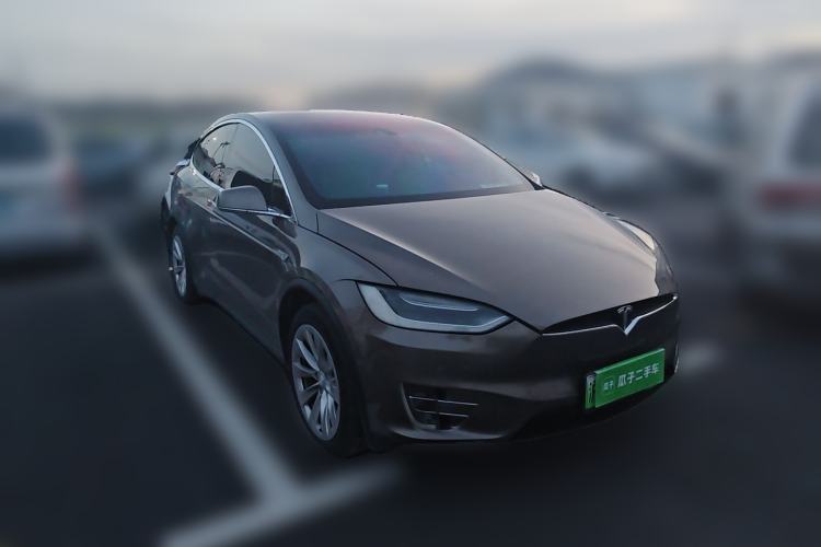Used Tesla Model X 2016 X 90D Front Right 45 Deg