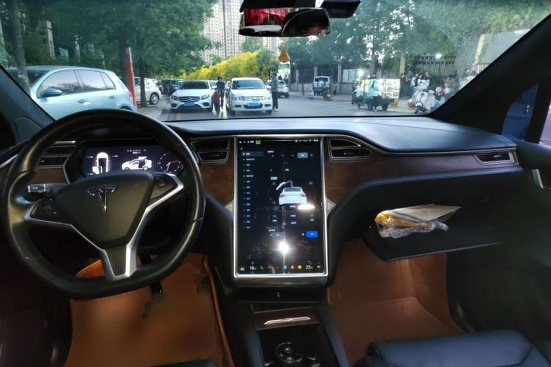 Used Tesla Model X 2016 X 90D Center Console