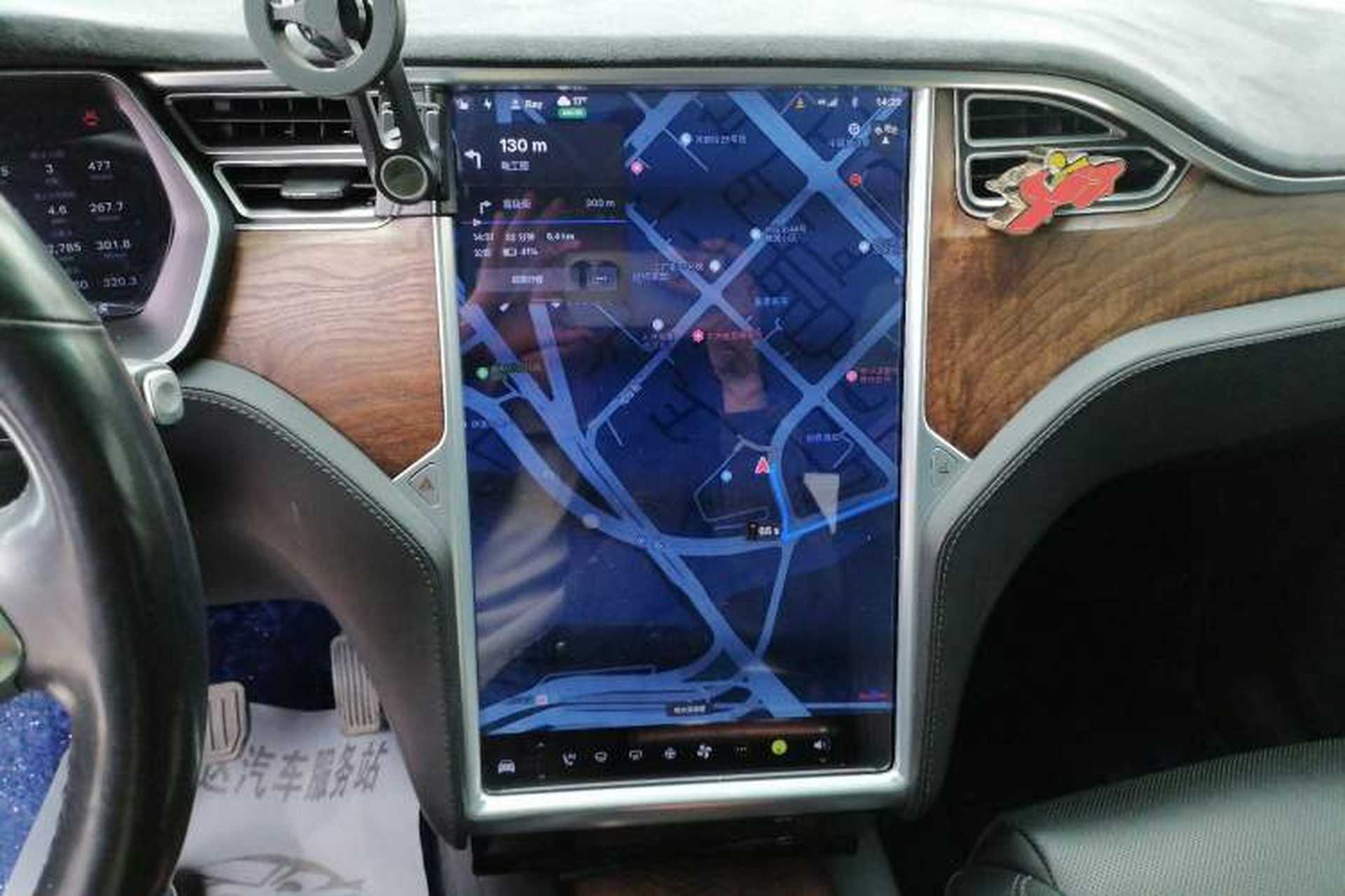 Used Tesla Model X 2016 X 90D Audio And AC Panel