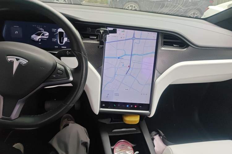 Used Tesla Model X 2016 X 75D Audio And AC Panel