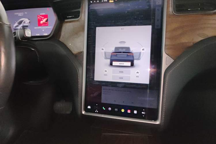 Used Tesla Model X 2016 X 75D Audio And AC Panel