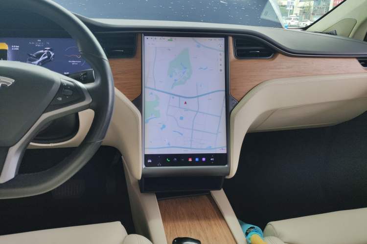 Used Tesla Model X 2016 X 75D Audio And AC Panel