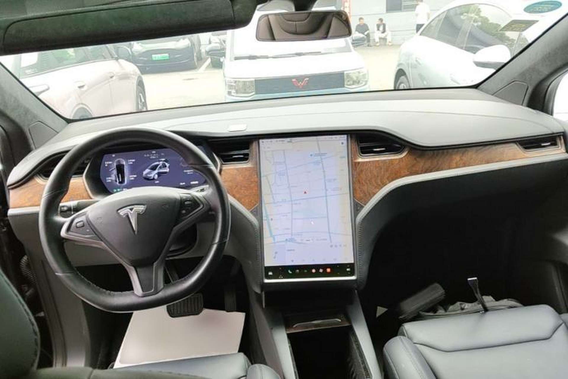 Used Tesla Model X 2016 X 75D Center Console